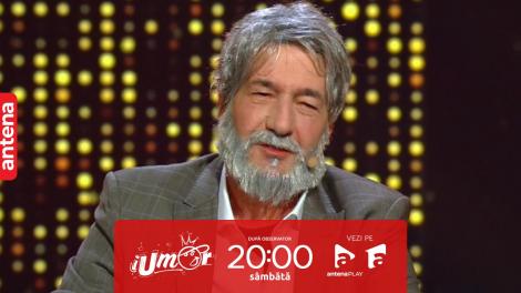 iRoast, 12 octombrie 2023. Radu Pietreanu l-a interpretat pe Adrian Păunescu, stârnind ropote de aplauze: „Te salut, tineret, în adidași”
