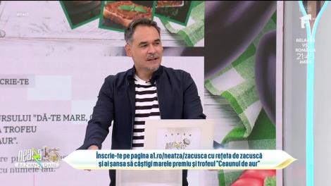 Super Neatza, 12 octombrie 2023. Rețeta de zacuscă! Ce a câștigat Ana Cătălina