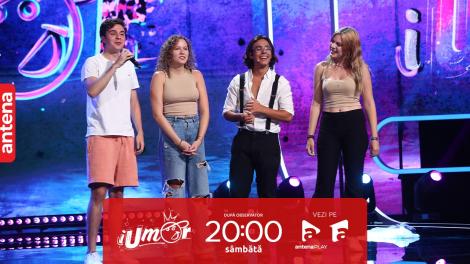 iUmor sezonul 15, 14 octombrie 2023. Luca Udățeanu - jurizare