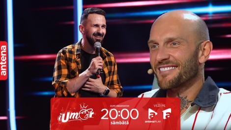 iUmor sezonul 15, 14 octombrie 2023. Alex Mocanu, super show de stand up comedy: Mi-aș da viața pentru soția mea, doar 4-5 minute!