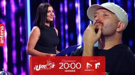iUmor sezonul 15, 14 octombrie 2023. De la Chefi la Cuțite direct la iUmor! Amalia Mihart face senzație pe scenă
