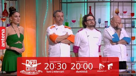 Chefi la cuțite | Sezonul 12, 15 octombrie 2023. Răsturnare de situație! Ce concurent puternic a plecat acasă