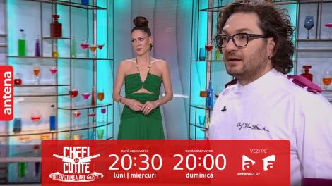 Chefi la cuțite | Sezonul 12, 15 octombrie 2023.  Lupta în amulete! Jurații au pus în joc un avantaj puternic