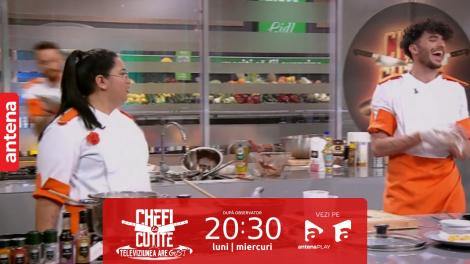 Chefi la cuțite | Sezonul 12, 17 octombrie 2023. Au ieșit scântei între Habibi și Maryoris! Ce a scos-o din sărite pe concurentă