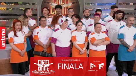 Finala Chefi la cuțite | Sezonul 12, 18 octombrie 2023. Finaliștii și-au format echipele! Ce mutare neașteptată a făcut Janni