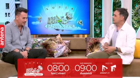 Super Neatza, 19 octombrie 2023. Răzvan Fodor, super tăticul din serialul de comedie ”Bravo, tată!”