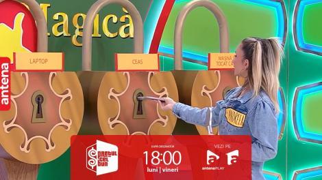 Preţul cel bun sezonul 5, 19 octombrie 2023. Andreea a câștigat un laptop, un ceas pentru bărbați și o mașină de tocat!