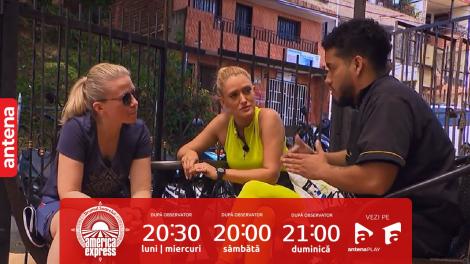 America Express, 21 octombrie 2023. Ce au aflat Sonia Simionov și Iuliana Pepene despre un localnic a cărei familie are legătură cu Pablo Escobar: Ne-a dat un teren!