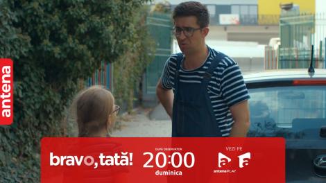 Bravo, tată! | Sezonul 1, episodul 1, 22 octombrie 2023. Emil află ca Evelina a fost trasă de par la afterschool: O să rămână cu traume pe viață, inconștientule!