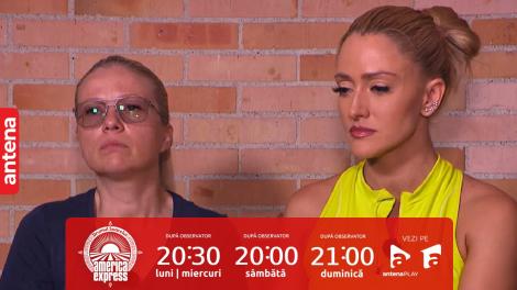 America Express, 22 octombrie 2023. Sonia Simionov și Iuliana Pepene, aflate într-o situație inconfortabilă: M-am simțit penibil!