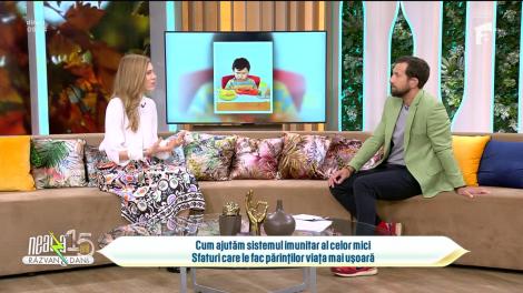 Super Neatza, 23 octombrie 2023. Dr. Ilinca Tranulis răspunde celor mai frecvente întrebări ale părinților. Totul despre imunitatea copiilor