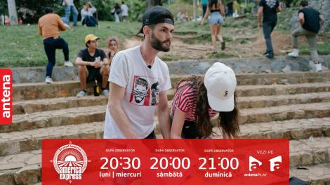 America Express, 1 noiembrie 2023. Edward Sanda și Cleopatra au primit sarcina să mănânce brânză cu aguapanela! Ce reacție a avut concurentul