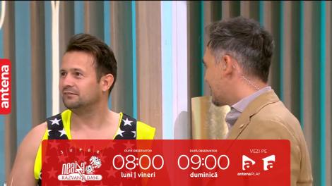 Super Neatza,  2 noiembrie 2023. Magicianul Robert Tudor vrea să devină un mare boxer ca celebrul personaj Rocky Balboa