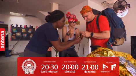 America Express, 4 noiembrie 2023. Două echipe au primit penalizări pentru că au fost ajutate la crearea păpușii