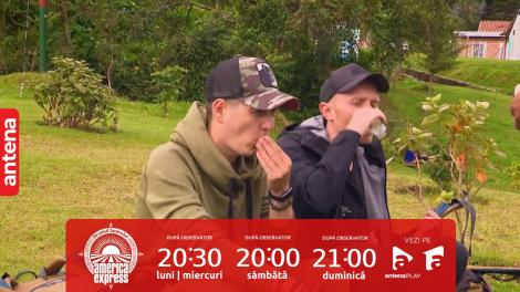 America Express, 5 noiembrie 2023. Cum au reacționat concurenții când au aflat că trebuie să mestece frunze de coca