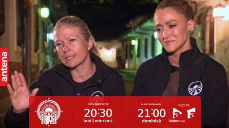 America Express, 6 noiembrie 2023. Sonia și Iuliana merg cu mașina de prim ajutor până la următoarea destinație