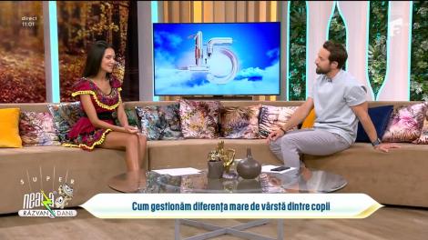 Super Neatza, 7 noiembrie 2023. Cum gestionăm diferența mare de v&acirc;rstă dintre copii