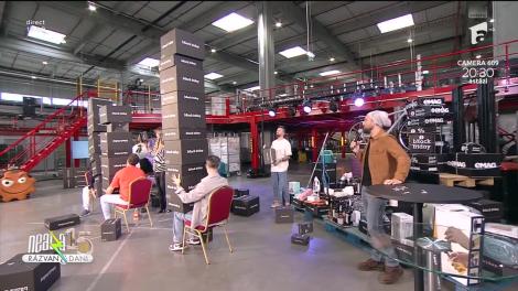 Super Neatza, 10 noiembrie 2023. Jocul Turnul  de cutii! Adrian a c&acirc;știgat o bicicletă