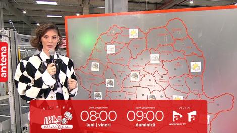 Super Neatza, 10 noiembrie 2023. Prognoza meteo cu Ramona Olaru: Cerul va fi mai mult acoperit!