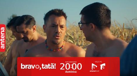 Bravo, tată! | Sezonul 1, episodul 4, 12 noiembrie 2023. Experiență de neuitat la țară! Tăticii ajung să fie dezbrăcați