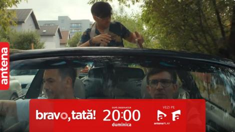 Bravo, tată! | Sezonul 1, episodul 4, 12 noiembrie 2023. Emil îi strică mașina lui Gioni: Ce i-ai făcut?