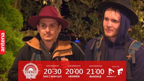 America Express, 14 noiembrie 2023. Cum a încercat Irina Fodor să-i încurajeze pe Ionuț Rusu și George Tănase să continue cursa