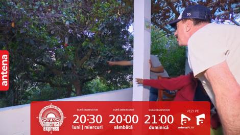 America Express, 14 noiembrie 2023. Ce au găsit Romică și Cătălin Țociu la cazare. Descoperirea din grădină i-a lăsat mască