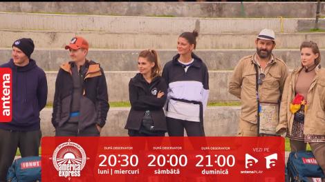 America Express, 15 noiembrie 2023. Ce echipe au intrat la cursa pentru ultima șansă. Replica Iuliei a făcut-o pe Ada să răbufnească