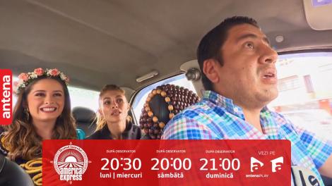 America Express, 15 noiembrie 2023. Laura Giurcanu și Sânziana Negru, gest neașteptat în mașina unui localnic