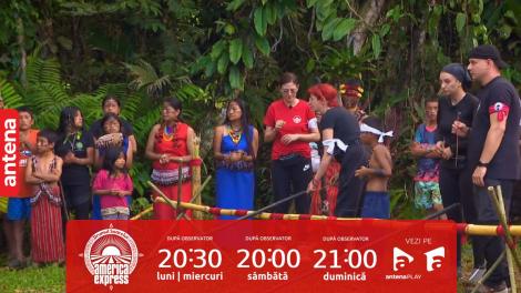 America Express, 18 noiembrie 2023. Cine a câștigat jocul de amuletă care s-a desfășurat în tribul amazonian