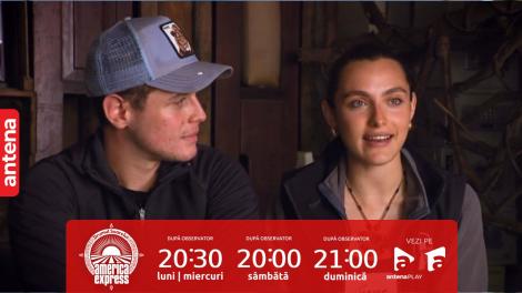 America Express, 19 noiembrie 2023. Motivul pentru care Alexia Eram a fost nevoită să doarmă cu Sânziana Negru