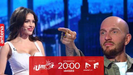 iUmor sezonul 15, 25 noiembrie 2023. Iulia Clisu, apariție incendiară: Cred că-i explodează rochia aia!