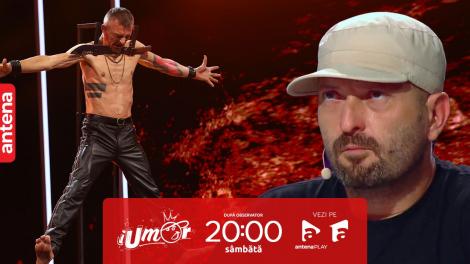 iUmor sezonul 15, 25 noiembrie 2023. Fakir Testa, număr periculos. Nu încercați asta acasă!