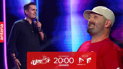 iUmor sezonul 15, 25 noiembrie 2023. George Tănase, glume despre copilăria la țară