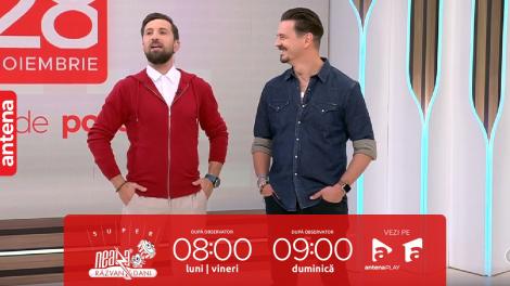 Super Neatza, 28 noiembrie 2023. Elwira și Mihai Petre dau lecții de dans echipei de la Super Neatza