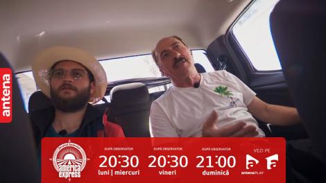 America Express, 28 noiembrie 2023. Cătălin și Romică Țociu au fost „escortați” de un polițist! Gestul la care a apelat omul legii i-a uluit pe actor și fiul său