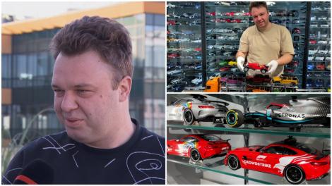 Povestea lui Mihai, cel mai mare colecționar de mașinuțe din sud-estul Europei. Un exemplar este de neprețuit