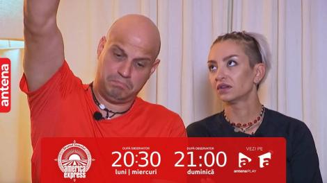 America Express, 29 noiembrie 2023.Vlad Huidu și Giulia Anghelescu nu au mai pierdut timp la autostop! Echipa și-a folosit Jokerul