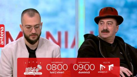 Super Neatza, 30 noiembrie 2023. Romică Țociu și fiul lui, Cătălin, despre America Express: E mai bun ca mine!