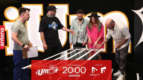 iUmor sezonul 15, 2 decembrie 2023. Andrei Garici a adus o nouă provocare cu melci pentru jurați! Cine a câștigat Jokerul