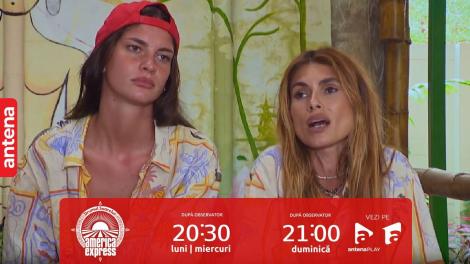 America Express, 4 decembrie 2023. Laura Giurcanu și Sânziana Negru și-au spus cuvinte grele: Erai isterică!