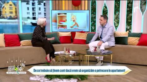 Super Neatza, 6 decembrie 2023. De ce trebuie să ținem cont dacă vrem să organizăm o petrecere &icirc;n apartament