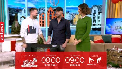 Super Neatza, 7 decembrie. Johannes, numere spectaculoase de magie