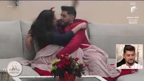 Mireasa sezonul 8, 7 decembrie 2023. Imagini fierbinți între Sergiu și Madi: Ce tare m-ai tras de păr!