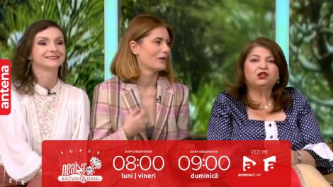 Super Neatza, 8 decembrie 2022. Actrițele Nuami Dinescu, Anca Androne, Ștefana Ionescu-Darzeu spun totul despre serialul ”Lasa-mă, îmi place! Camera 609”