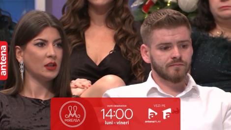 Mireasa Sezonul 8, 8 decembrie 2023. Continuă divergențele dintre Andreea și Bogdan