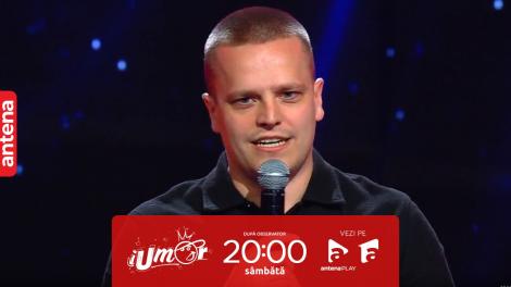 iUmor sezonul 15, 9 decembrie 2023. Traian Dobra, număr molcom de umor: Ăsta-i succesul!