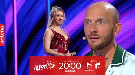 iUmor sezonul 15, 9 decembrie 2023. Cristina Baloi, spectacol cu ajutorul cercurilor hula hoop