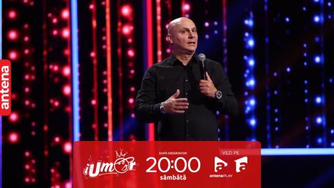 iUmor sezonul 15, 9 decembrie 2023. Dan Țutu, număr senzațional de comedie: Cadoul producătorilor pentru mine!