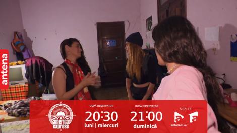 America Express, 11 decembrie 2023. Alexia și Sânziana au dat „buzna” în casa unei localnice. Ce au găsit concurentele în camera unde au fost invitate să doarmă